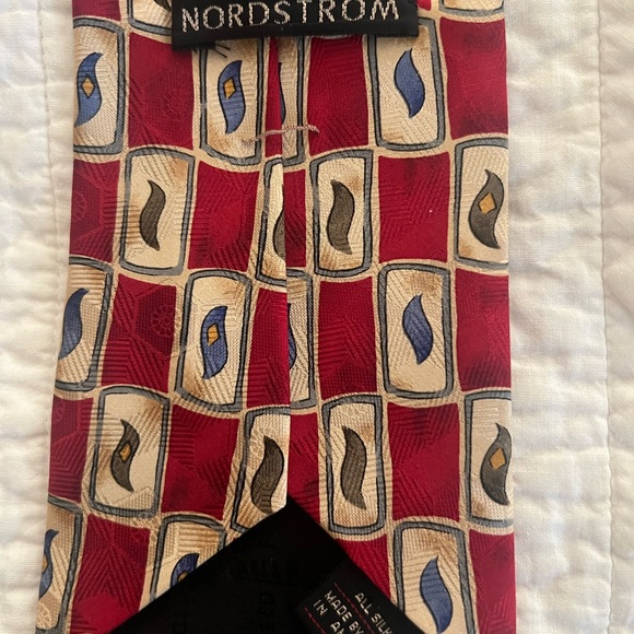 FERRELL REED (FOR NORDSTROM) SILK TIE Handmade USA - Picture 4 of 7
